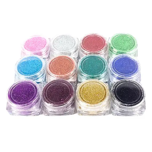 Набір гліттеру для біо-тату №1 базовий gliset-1 - фото 4