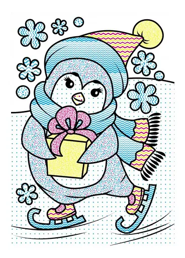 Водные раскраски. Зайчонок в зимней сказке 9789669479846 - фото 6