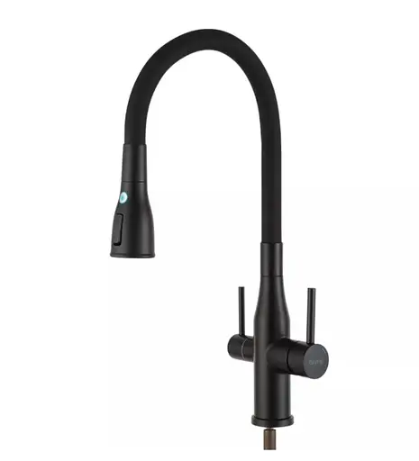 Змішувач для кухні Gappo з виходом для питної води, з гнучким виливом G4399-66 - фото 1