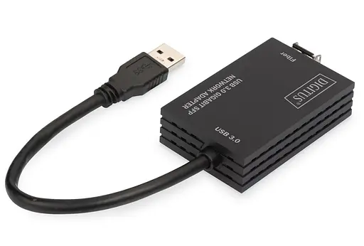 USB-хаб Digitus USB-A SFP, USB 3.0 Gigabit Network (DN-3026) - фото 5