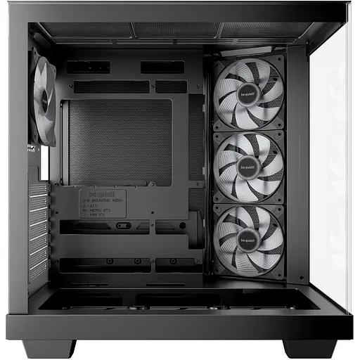 be quiet! Light Base 500 LX Корпус из закаленного стекла без блока питания, черный (BGW85) - фото 3