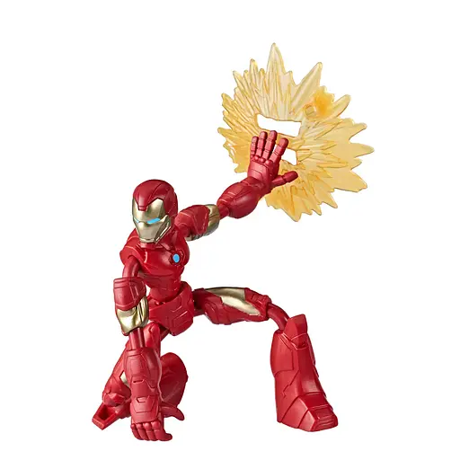 Іграшка-фігурка Hasbro Bend and Flex Iron Man героя фільму Месники серія Бенді 15 см (E7377_E7870)