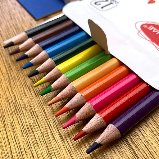 Карандаши акварельные Acmeliae, 12 цветов, круглый корпус, с кисточкой, 3 мм - фото 3