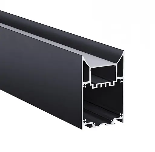 LED профіль підвісний з розсіювачем PC матовий опал 3 м Kloodi KLP5075MC 3 - фото 3