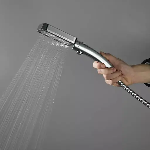 Ручной душ-распылитель 1-режим хром Frap F012, Хром - фото 2