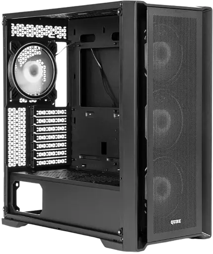 Корпус QUBE ARGON Black (ARGON_F1NU3)
