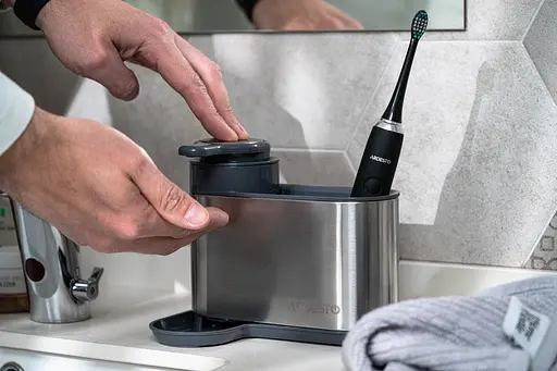 Органайзер для моющих средств Ardesto Minimalism 8 х 12.7 х 16 см серый (ARHB3102GS) - фото 12