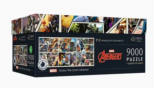 Пазли - Безмежна колекція: "Марвел - Месники" 9000 елементів 81022 Trefl, в коробці (5900511810226) - фото 2