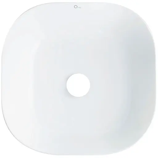 Раковина Qtap Kolibri без донного клапана QT1011K396WN - фото 1