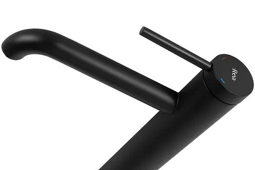 Змішувач для умивальника Rea Spot високий black REA-B2013 Чорний матовий - фото 5