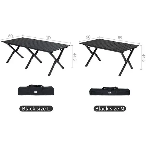 Складаний стіл Naturehike Star Jane T01 CNK2550JJ018, 89х60 см, вуглецева сталь, бежевий - фото 2