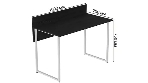 Комп'ютерний стіл Скай 75x140x70 білий ДСП Сосна Кембра 16мм FRD-101115 - фото 4