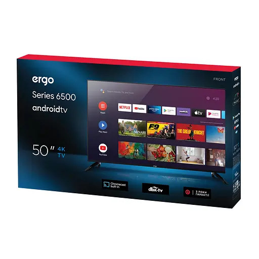 Телевизор Ergo 50GUS6500 (6873281) - фото 5
