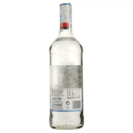Уценка. Ром Captain Morgan White 37.5% 1 л - фото 2