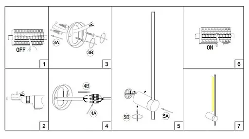 Бра Kloodi DECO WA-GALA R600 3K BK/GD - фото 5