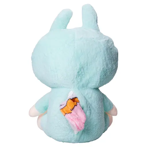 М'яка іграшка-плед та подушка 3 в 1 Лабубу 50 см М'ятний Colorful Home LAB2M - фото 7