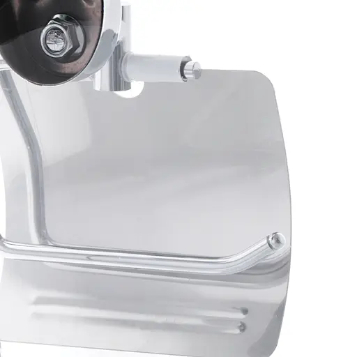 Паперотримач з кришкою Zerix LR3303 LL1424 Хром - фото 3