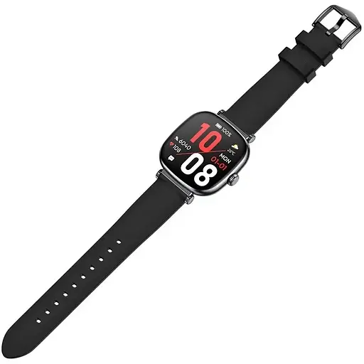 Умные часы King Wear KW269B с AMOLED экраном Черный - фото 5