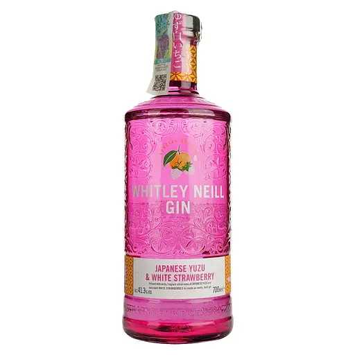 Джин Whitley Neill Japanese Yuzu & White Strawberry 41.3% 0.7 л - фото 2
