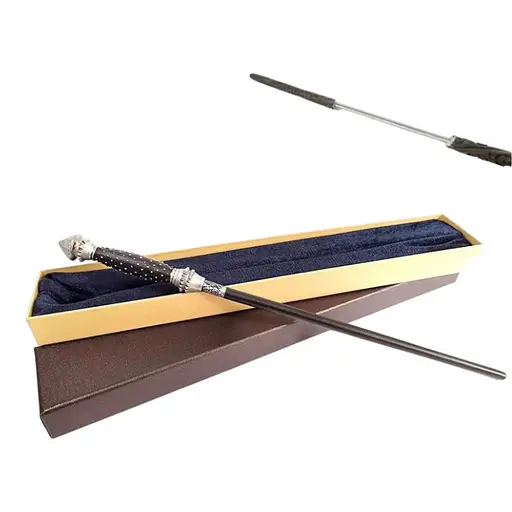 Волшебная палочка Нарциссы Малфой с металлическим сердечником в подарочной упаковке 35 см 6-116-2 - фото 1