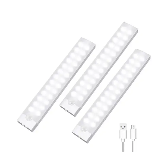 Світильник Tailcas для кухонного освітлення і шафи 3 пачки 2000 мАг 30 см