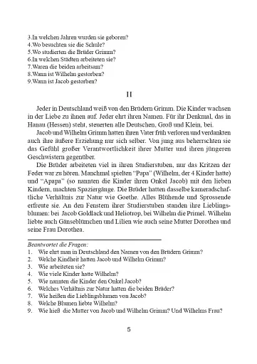 Bruder Grimm. Kinder-und Hausmarchen. Казки братів Грімм. 43 тексти і завдання для читання, аудіювання та усного мовлення. 5-12 класи - фото 6