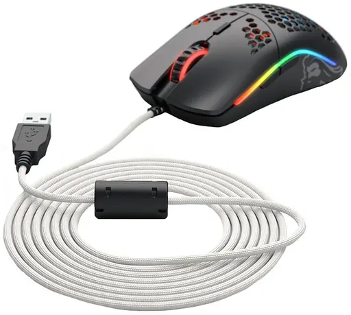 Змінний кабель для мишки Glorious Ascended Cable V2 (G-ASC-WHITE-1) Arctic White - фото 1