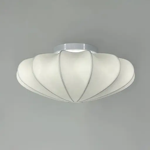 Світильник стельовий із білим полімерним абажуром 50х23 см | Арт. PLC062-500*230 | Line F - фото 3