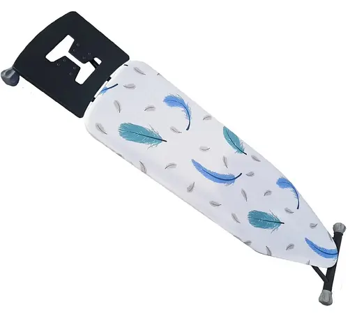 Дошка для прасування Casa Si Mondo L 125x42 Grey/Blue Feathers (CS93570L342) - фото 3