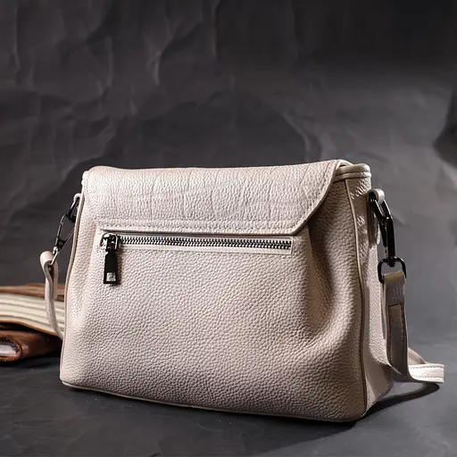 Кожаная сумка женская Vintage 25х17.5х9 см sum0024663 - фото 9