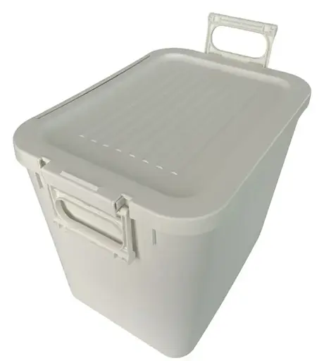 Органайзер-ящик Motek на 30 л білий універсальний 29х41х34 см (MT-35) - фото 2