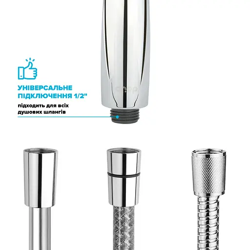 Набор для экономии воды Drop PM2+MULTI120G (лейка для душа + 2 аэратора) - Экономия 66% - фото 6