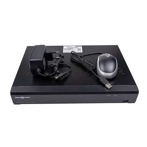 IP відеореєстратор 8-канальний 12 MP NVR GreenVision GV-N-I016/08 (A) - фото 5
