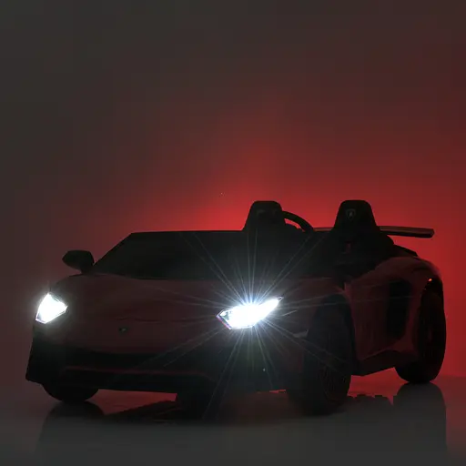 Електромобіль дитячий Bambi Lamborghini Racer M 5738AL-4 з музикою світлом Bluetooth та надувними колесами - фото 8