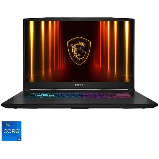 Ноутбук Игровой MSI Katana 17 HX B14WFK с процессором Intel Core i7-14650HX 5.2GHz, 17.3", QHD, 240Hz, IPS, 16GB DDR5 RAM, 1TB SSD, NVIDIA GeForce RTX 506