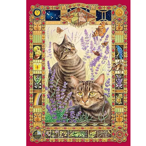 Пазлы CherryPazzi Близнецы, 1000 элементов, 50x70 см