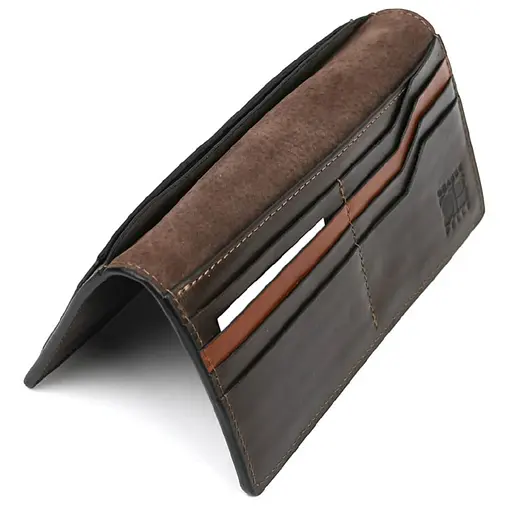 Кошелек клатч мужской кожаный на молнии Grande Pelle 10х20х2.5 см sum0028470 - фото 5