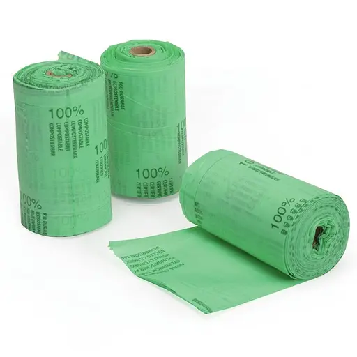 Пакети для собачих фекалій Camon біорозкладні (12 рулонів x 15 шт.) (B530/4) - фото 2