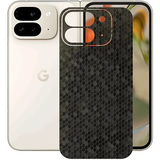 Защитная пленка StatusSKIN для Google Pixel 9 Pro Fold Корпус Винил Соты черные