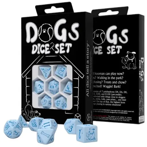 Набір кубиків DOGS Dice Set: Max , 7 шт. (SDOG02) - фото 1