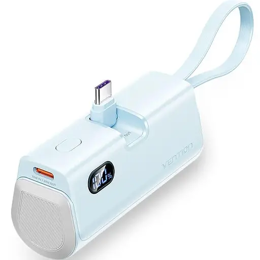 Павербанк Vention Blue 4800 mAh / 22.5 Вт (FHQL0) - фото 1