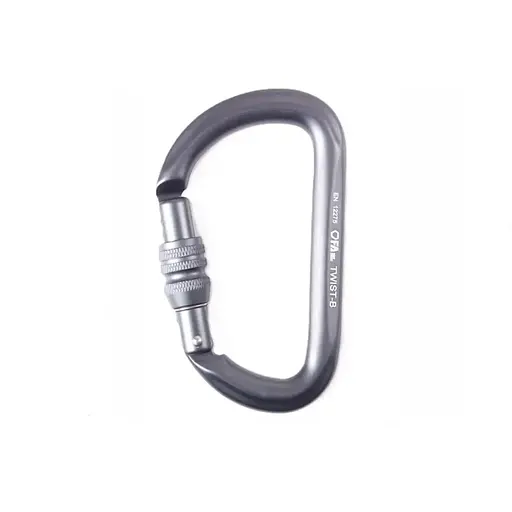 Карабін First Ascent Twist B Grey (1060-FA 7011 04)