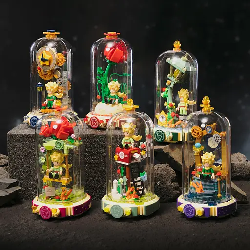 Конструктор Pantasy Le Petit Prince Серия Вечность-качели Роза (86322) - фото 4