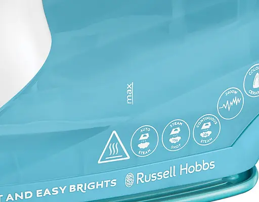 Праска з подачею пари Russell Hobbs 26482-56 Light & Easy Brights Aqua Iron (6840574) - фото 2