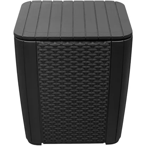 Стол-ящик пластиковый Keter Luzon Flat графит - фото 2