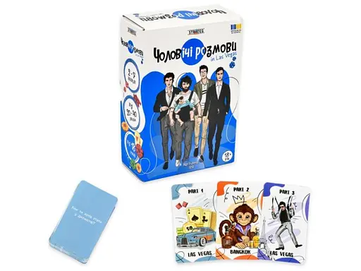 Настольная игра Strateg Мужские разговоры (рус.) - фото 1