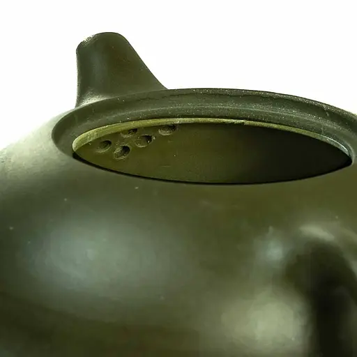 Иссинский чайник Сплющенный Зеленый Си Ши, 200 мл - фото 10