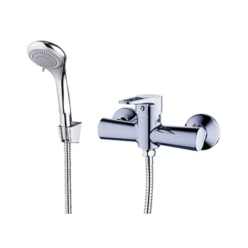 Смеситель для душа Zegor PUD5-B045 однорычажный с душевым набором Хром 30412 - фото 1