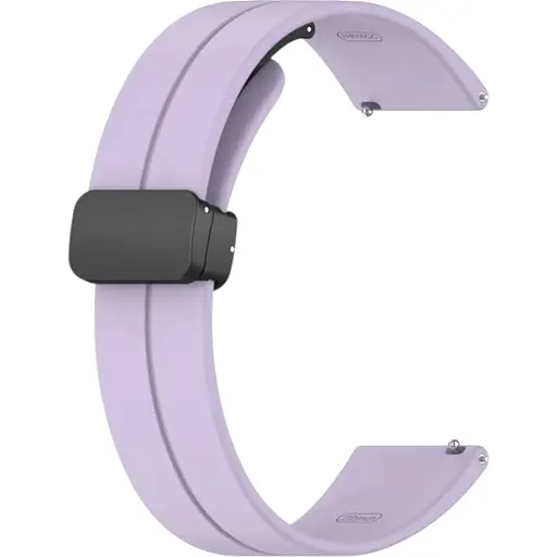 Ремешок DK CDK для Xiaomi Amazfit Bip U / U Pro 20mm Silicone Sport Magnetic (016443) (viola)
