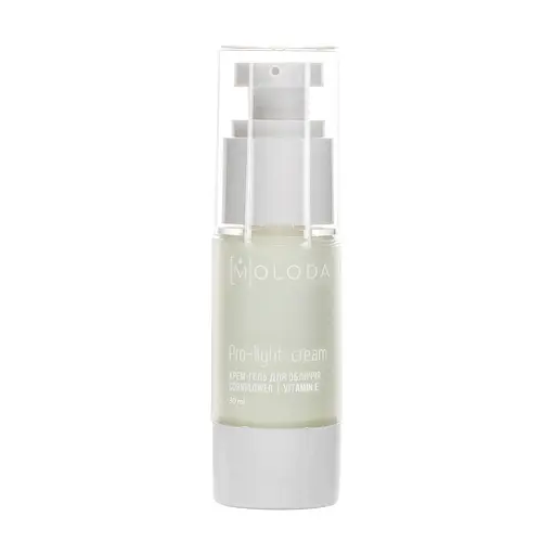 Увлажняющий крем-гель для лица Pro light cream Cornflower Vitamin E Moloda 30 мл - фото 1